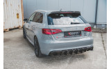 Задній дифузор у бампер Audi RS3 8V Sportback