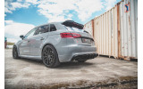 Задній дифузор у бампер Audi RS3 8V Sportback