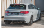 Бічні накладки заднього бампера Racing Audi RS3 8V Sportback