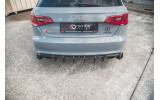 Бічні накладки заднього бампера Racing Audi RS3 8V Sportback