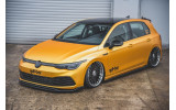 Тюнінг накладка на передній бампер VW Golf 8 вер.2