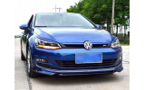 Накладка переднього бампера VW Golf 7 у стилі АВТ