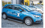 пороги (підніжки бічні) Opel Crossland