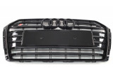чорна решітка радіаторна стиль S-line для AUDI A4 B9