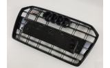 Чорні тюнінгові грати радіатора в стилі S-line для AUDI A6 C7
