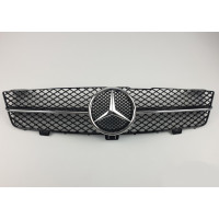 хром тюнінг грати в Mercedes CLS-Class C219 2008-2010 рік (AMG)