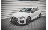 Дифузор Street pro під передній бампер Audi S3/A3 S-line 8Y