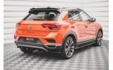 Центральна накладка на задній бампер Volkswagen T-Roc MK1