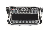 чорні грати із сірою рамкою для Audi A3 у стилі RS3