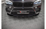 Тюнінговий дифузор під передній бампер BMW X5 M F15 F85 / X6 M F86 вер. 2