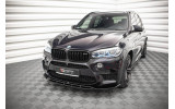 Тюнінговий дифузор під передній бампер BMW X5 M F15 F85 / X6 M F86 вер. 2