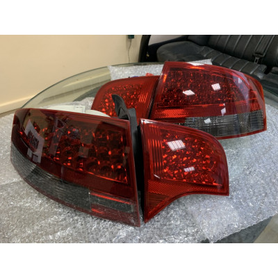 Світлодіодні задні ліхтарі AUDI A4 B7 red-smoke