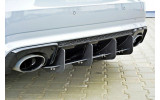 Центральний дифузор заднього бампера Audi RS3 8V Sportback