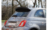 Накладка на спойлер багажника рестайл Fiat 500 MK1 Abarth