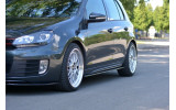 Накладки під пороги Volkswagen Golf 6 GTI/GTD