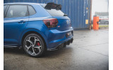 Накладка на задній бампер Racing Volkswagen Polo 6 GTI