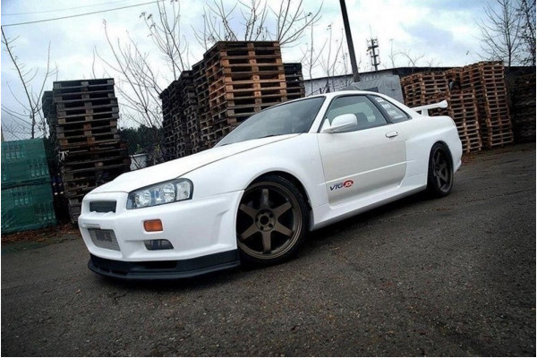 розширювачі передніх арок NISSAN SKYLINE R34 GTT, GTR