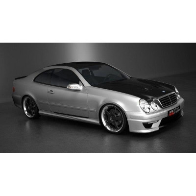 Тюнінгові накладки на пороги Mercedes CLK W208 у стилі W209 AMG