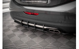 Центральна накладка на задній бампер Street pro Peugeot 208 GTI MK1