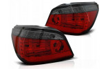Задні ліхтарі з поворотами, що бігають, BMW 5 седан E60 червоно-тоновані