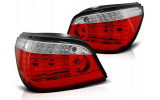 Задні ліхтарі BMW 5 E60 червоно-білі з динамічними поворотами
