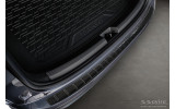 чорне захисне листя на край заднього бампера Volkswagen Taigo