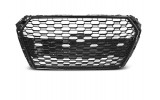 Решітка радіатора AUDI A4 B9 у стилі RS4 чорна глянсова