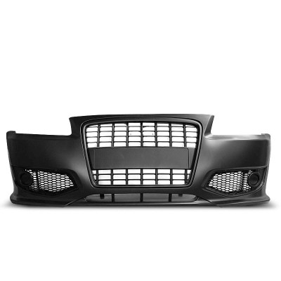 Тюнінговий бампер передній Audi A3 8L стиль S-LINE з чорними ґратами