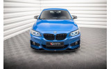 Дифузор на передній бампер BMW 2 F22 M-pack вер. 1