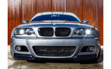 Накладки переднього бампера BMW E46 M3 у стилі CSL