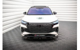 Тюнінгова накладка на передній бампер Audi Q4 e-tron Sportback Mk1 вер. 1