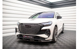 Тюнінгова накладка на передній бампер Audi Q4 e-tron Sportback Mk1 вер. 1