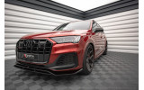 Тюнінговий дифузор на передній бампер Audi SQ7/Q7 S-line MK2 (4M) FL, глянсовий