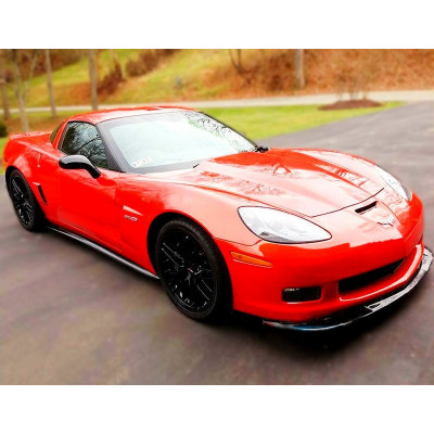 Тюнінговий дифузор переднього бампера Chevrolet Corvette 2005-2013 c6, z06