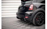 Центральний дифузор заднього бампера Mini Cooper R56 John Cooper Works