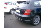 Накладка на задній бампер Honda Civic VII (2001-2006) 3 двері