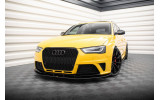 Передній дифузор під бампер Street Pro Audi RS4 B8 рестайл