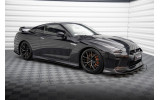 Бокові тюнінг лістви на пороги Street Pro Nissan GTR R35 рестайл