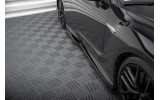 Бокові нижні накладки на пороги Nissan GTR R35 2016 - 2022