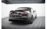 Тюнінгові бокові накладки на задній бампер Audi S5 / A5 S-Line 8T Coupe / Cabriolet