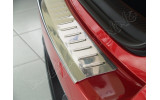 Накладка на бампер із загином Toyota Auris II