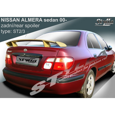 спойлер багажника Nissan Almera N16 sedan на ніжках