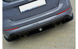 Центральна накладка на задній бампер Ford Focus 3RS