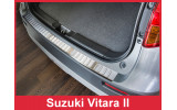 Накладка на бампер із загином Suzuki Vitara II