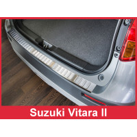 Накладка на бампер із загином Suzuki Vitara II