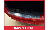 Накладка на бампер із загином BMW 1 E87, E81 (2007-2011)