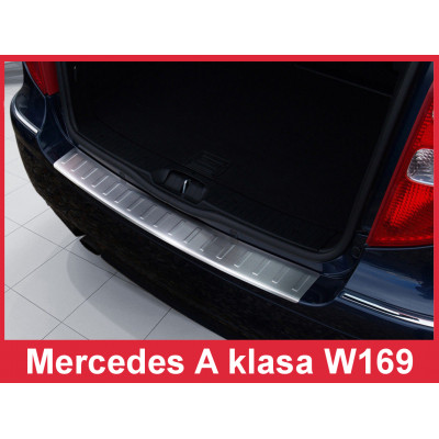 Накладка на бампер із загином Mercedes A W169