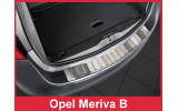 Накладка на бампер із ребрами Opel Meriva B