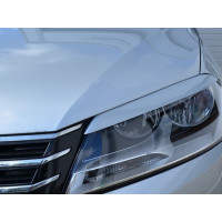 Вії (накладки на фари) Volkswagen Passat B7