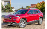 хром накладки на ручки дверей Jeep Cherokee